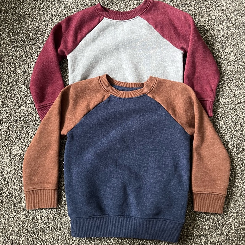 3T Target Cat & Jack Sweat shirts